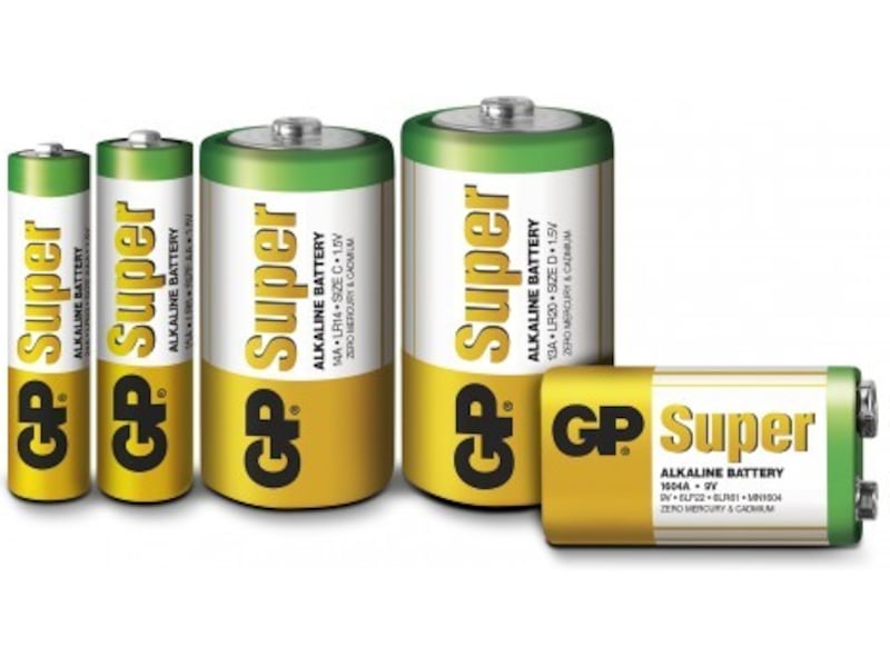 GP Super Alkaline AA/LR6 batteri, 40-pk Batterier til generell bruk