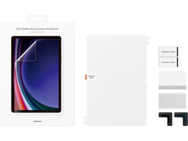 Samsung Galaxy Tab S10 Lite/FE og S9/FE Anti-reflecting Film skjermbeskytter Skjermbeskyttelse nettbrett