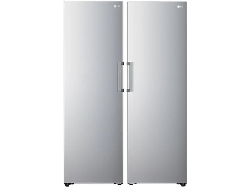 LG GLT51PZGSZ Kjøleskap (stål) + Fryseskap Kjøleskap