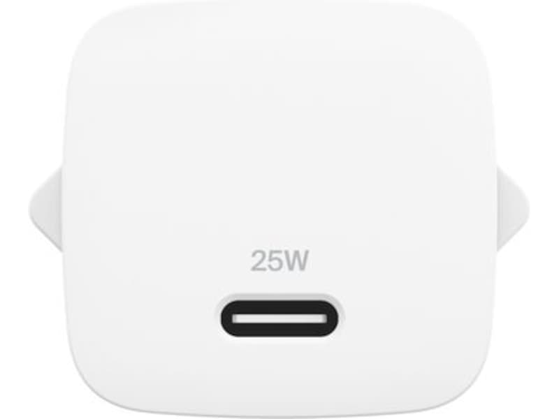 Belkin 25W USB-C Vegglader (hvit) Mobilladere