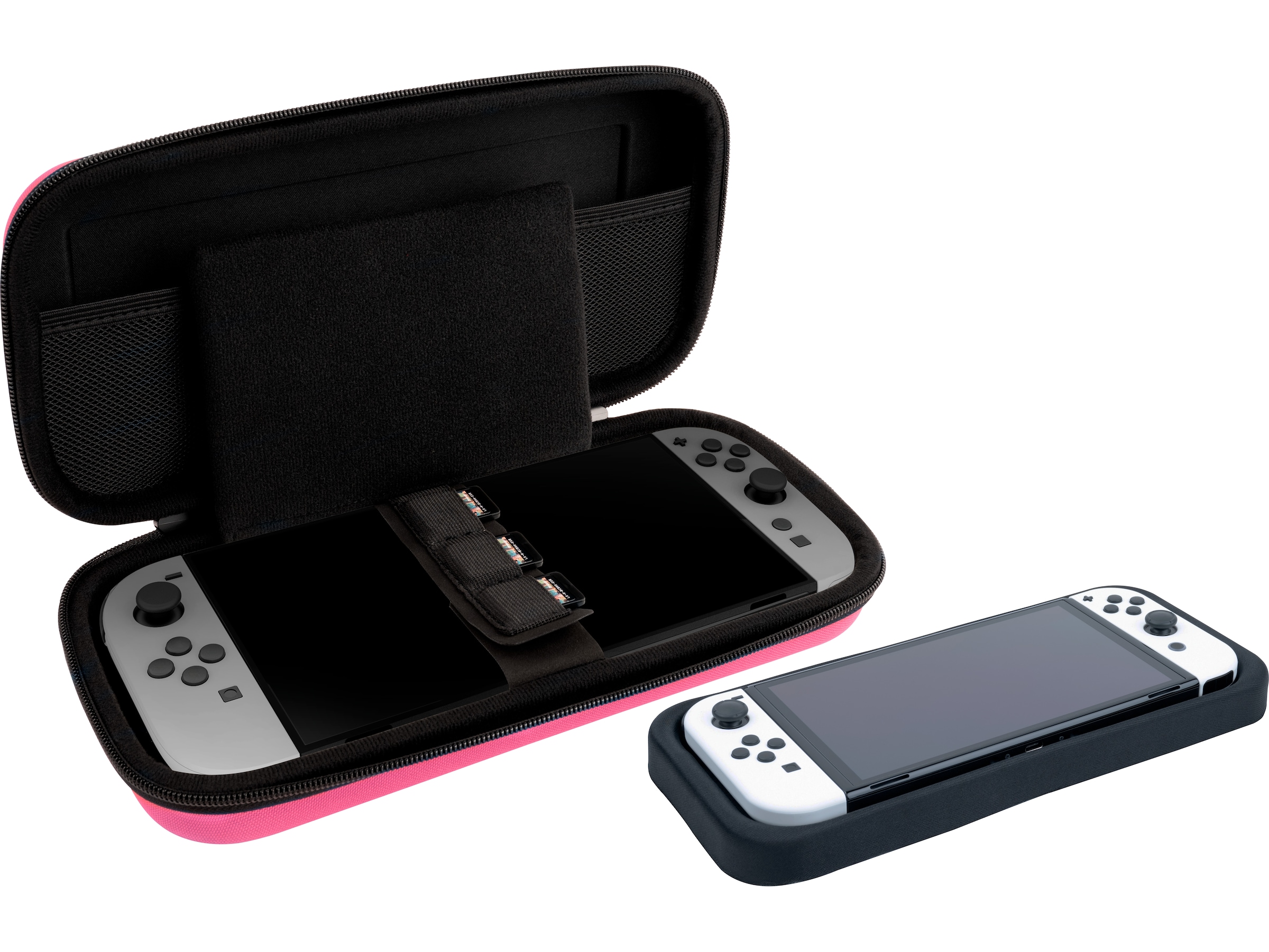 Nacon Transport Case for Nintendo Switch 2 (rosa) Tilbehør til spillkonsoller