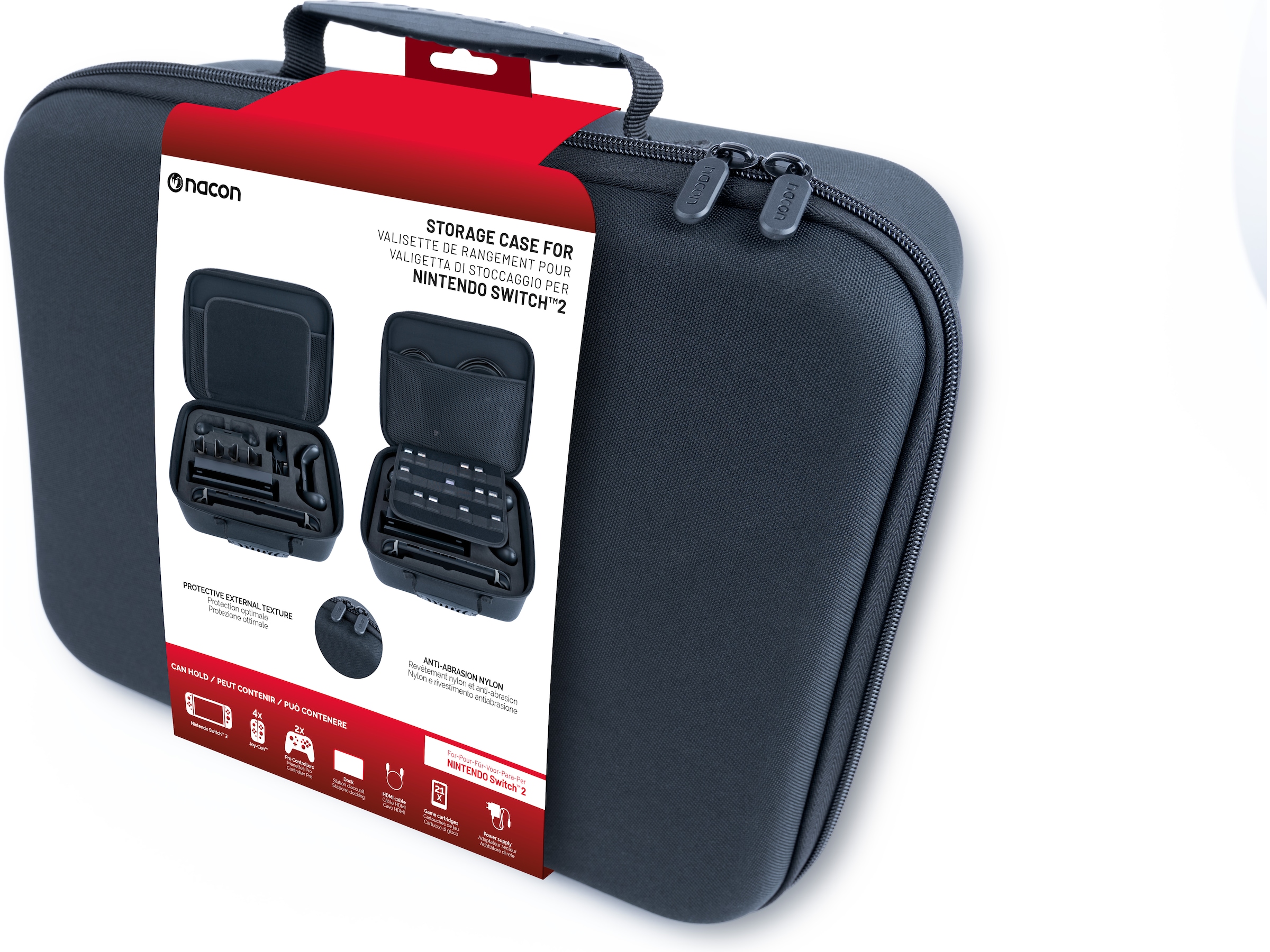 Nacon Storage Case for Nintendo Switch 2 Tilbehør til spillkonsoller