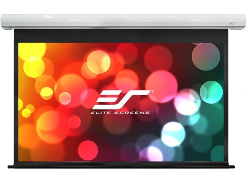 Elite Screens 135" 4K Elektrisk lerret  -B-Grade Demo TV/projektor