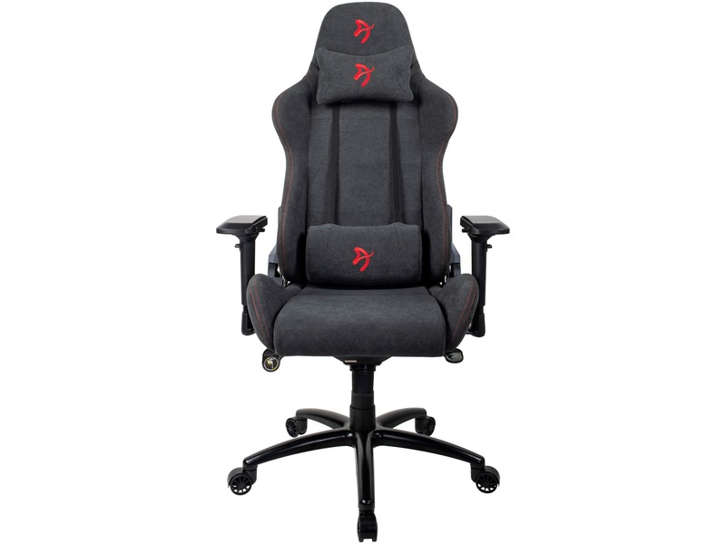 Arozzi Verona Signature Soft Fabric gamingstol rød logo Gamingstoler