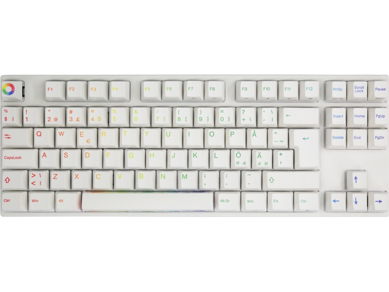 Varmilo VA88M Rainbow 2 RGB TKL Gaming Tastatur -Demo Demo annet i datautstyr