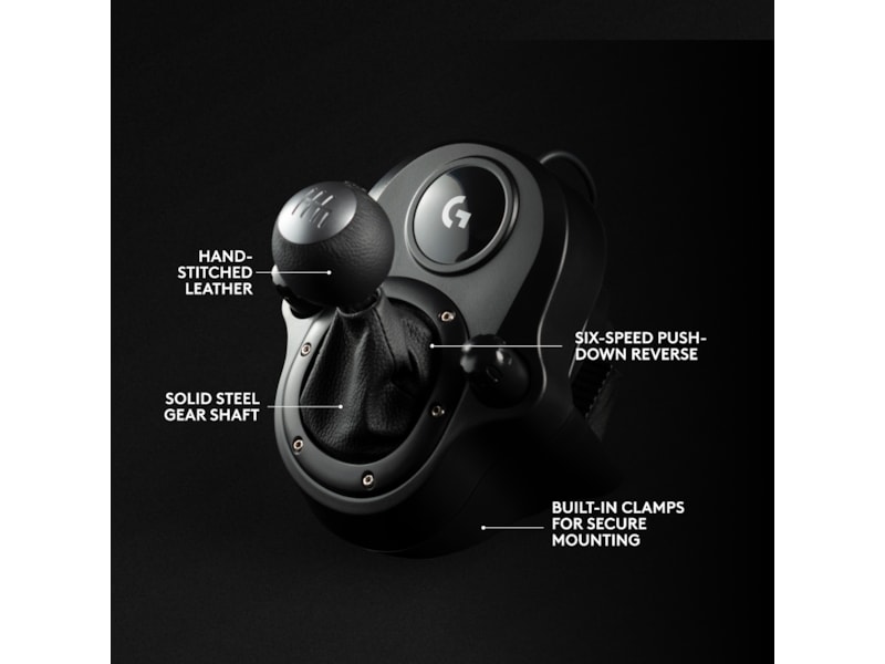 Logitech G923 og Driving Force Shifter Bundle Ratt og pedaler