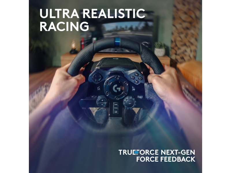 Logitech G923 og Driving Force Shifter Bundle Ratt og pedaler