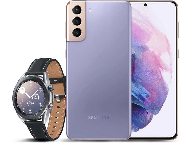 Samsung Galaxy S21 Plus 5g 256gb Phantom Violet Mobiltelefoner Komplett No