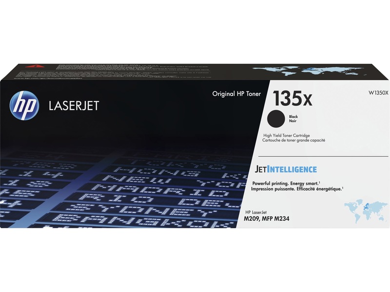Toner Compatible HP 135A / 135X - Pour Imprimantes LaserJet M209, M234 Series - Rendement 1100 Pages - 1 Cartouche Noire