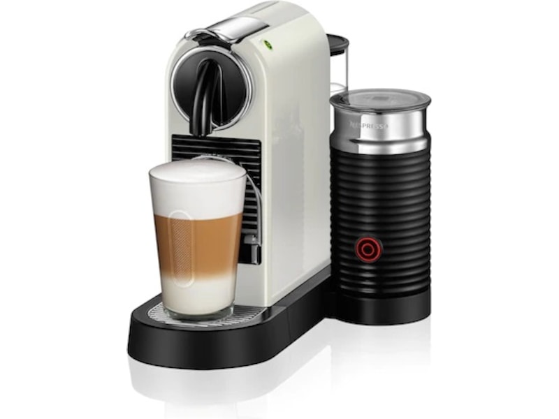 Nespresso CitiZ & Milk kaffemaskin by De'Longhi (hvit) Kapselmaskiner