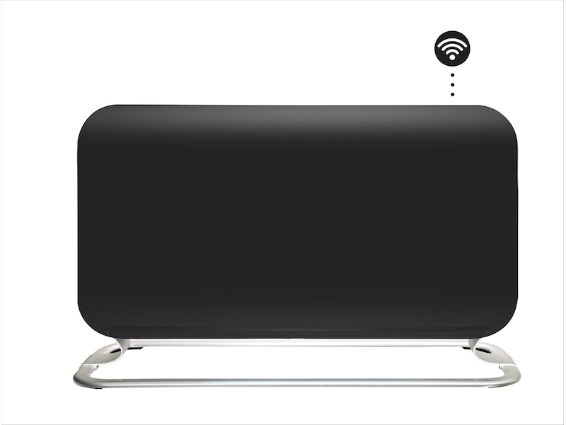 Mill WiFi gulvovn 1200W (sort) Frittstående varmeovner