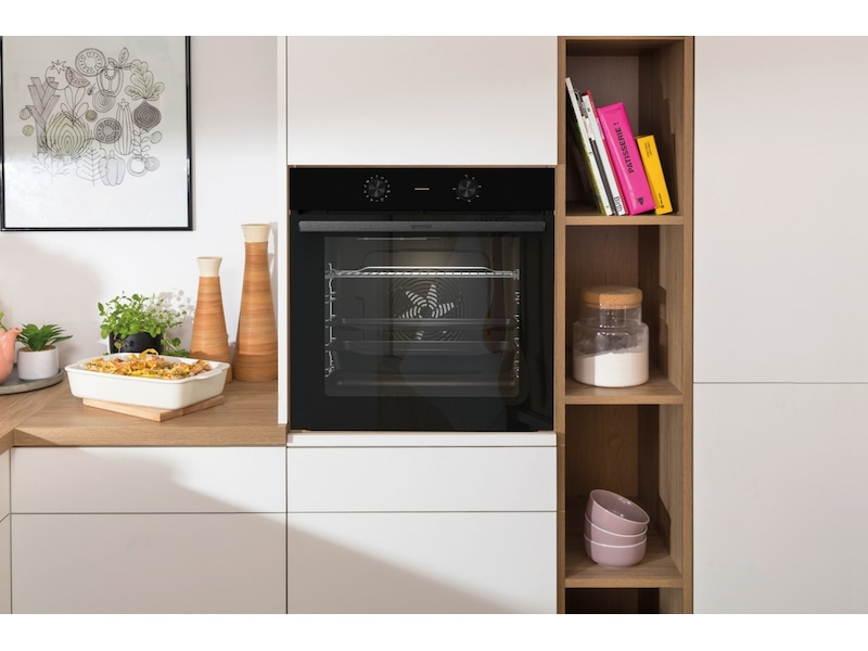 Gorenje BO6717E03BG Innbyggingsovn (sort)  -B-Grade Demo hvitevarer