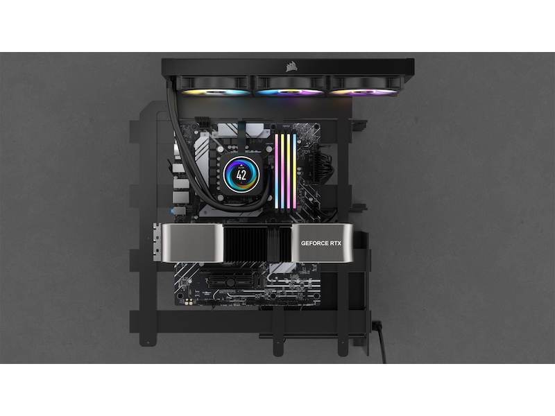Corsair Dominator Titanium RGB DDR5 6400MHz 64GB (sort) Minnebrikker