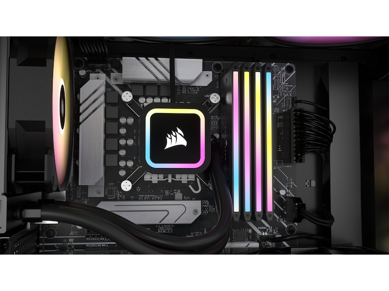 Corsair Dominator Titanium RGB DDR5 6400MHz 64GB (sort) Minnebrikker