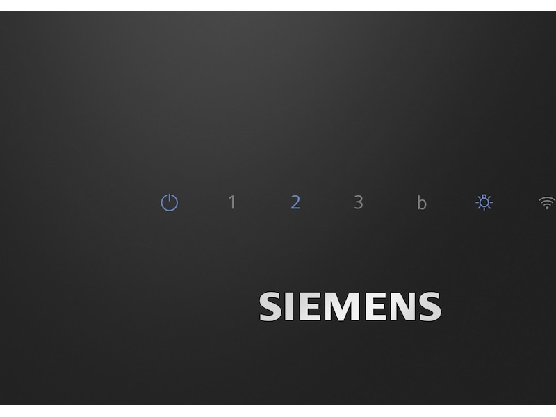 Siemens iQ300 LC87KFN60 Ventilator (sort) Veggmontert Kjøkkenvifte