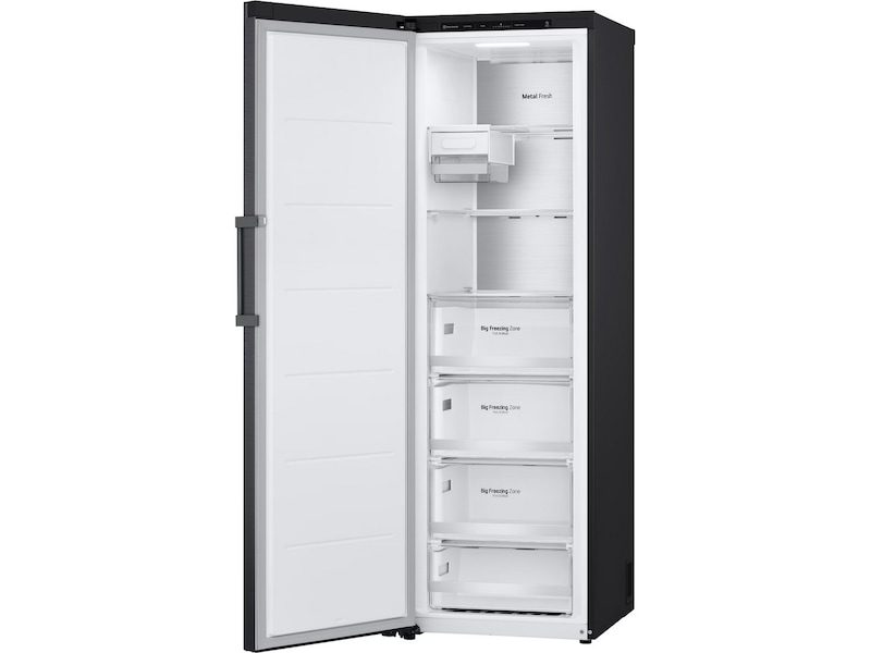 LG GLT71MCCSZ Kjøleskap (matt sort) + Fryseskap Kjøleskap