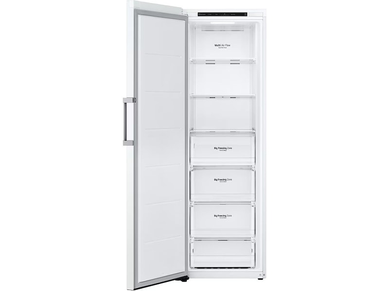 LG GLT51PZGSZ Kjøleskap (stål) + Fryseskap Kjøleskap