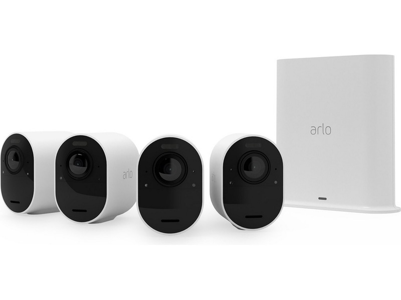 Arlo Ultra 2 utendørs overvåkningskamera 4pk (hvit) -B-Grade Demo hjem & fritid