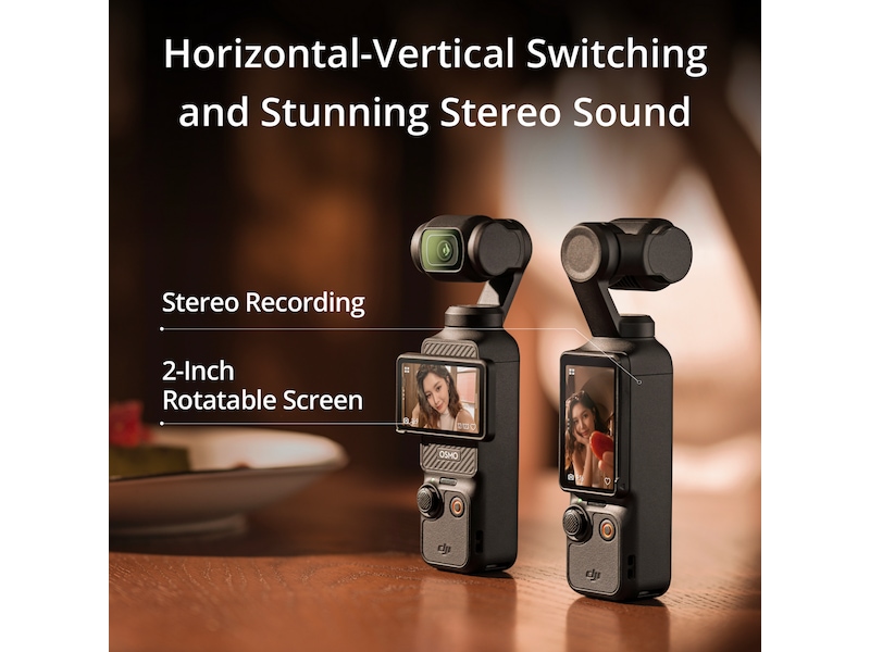 DJI Osmo Pocket 3 Creator Combo -B-Grade Demo hjem & fritid