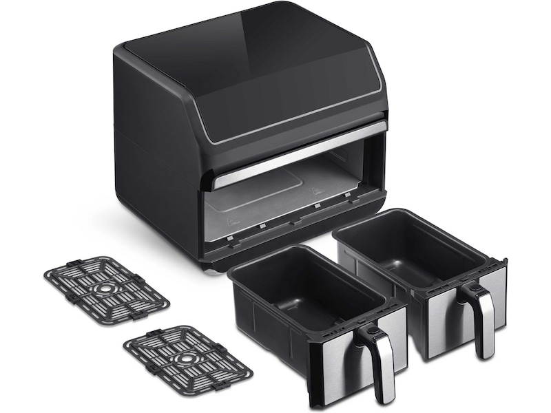 Andersson AFR 2.5 airfryer med 2 kurver (sort) -B-Grade Demo hjem & fritid