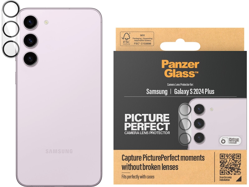 PanzerGlass Galaxy S24+ PicturePerfect Linsebeskytter Skjermbeskytter