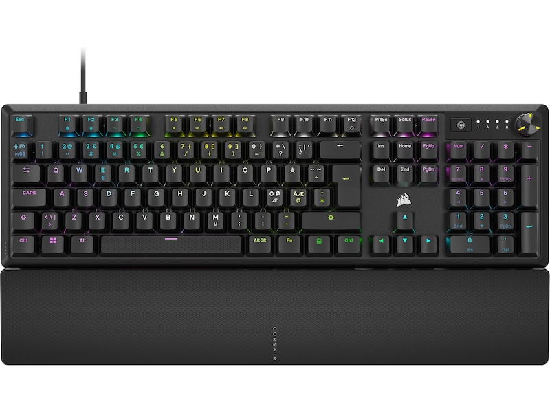 Corsair K70 Core RGB gamingtastatur (sort) -B-Grade Demo tastatur