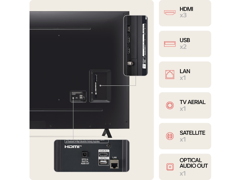 LG 65'' NANO 81 4K TV (2024) 65NANO81T6A 60 - 69 tommer TV