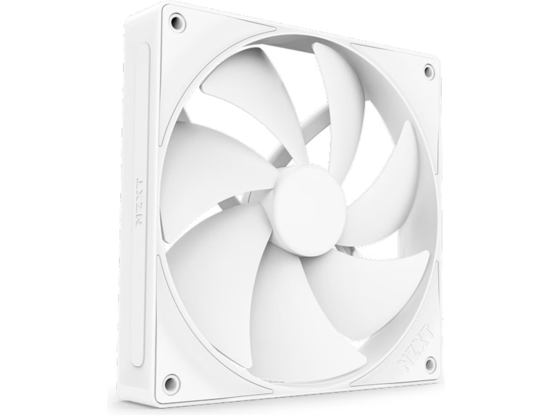 NZXT F140P Static Pressure Vifte (hvit) Vifter