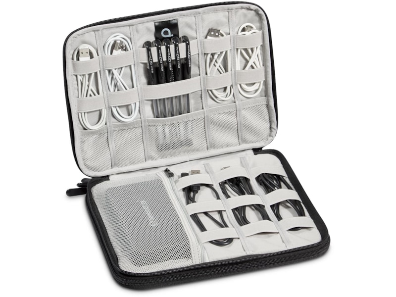 Andersson Stor oppbevaringsveske til nettbrett og tilbehør (grå) Kabelskjulere & tilbehør