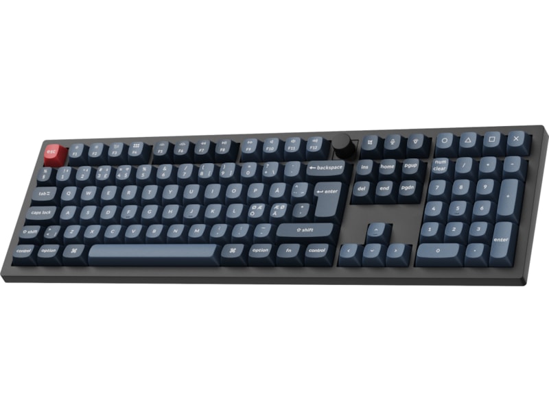 Keychron V6 MAX Gateron Jupiter Red trådløst gamingtastatur Gamingtastatur