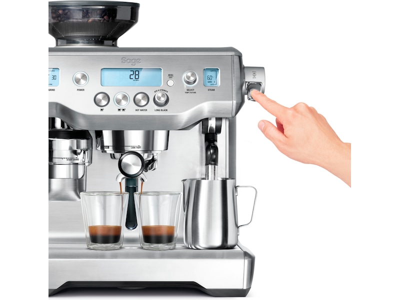 Sage Oracle Espressomaskin (børstet stål) Espressomaskiner