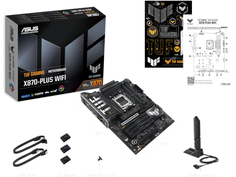 ASUS TUF Gaming X870-PLUS WIFI Hovedkort AMD Socket