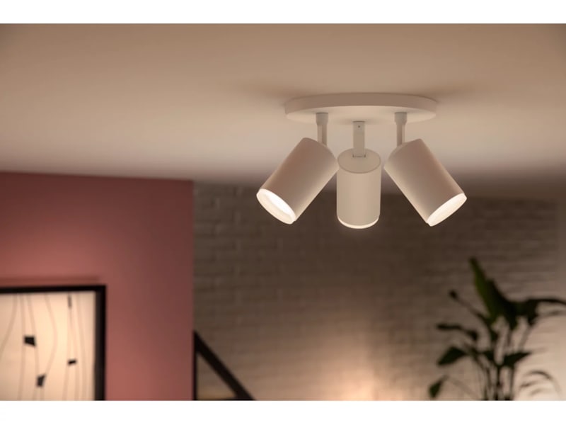 Philips Hue Trippelt Fugato-spotlight (hvit) Taklampe
