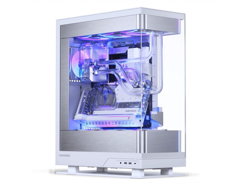 Phanteks Evolv X2 Case Silver White Mid Tower (hvit) Midi tower