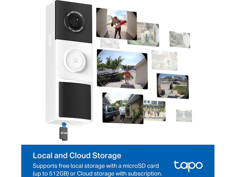 TP-Link Tapo D210 ringeklokke kamera Ringeklokker