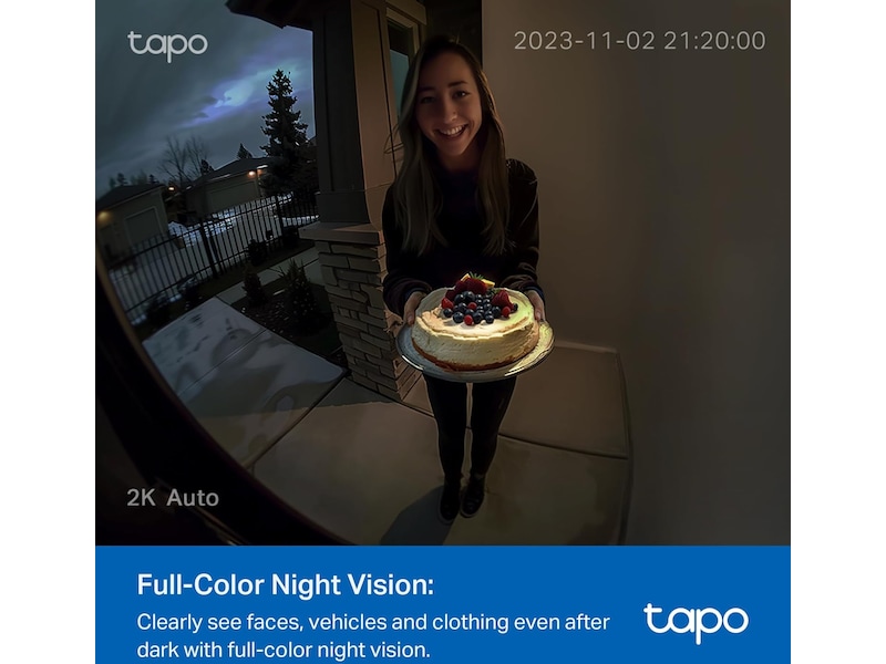 TP-Link Tapo D210 ringeklokke kamera Ringeklokker