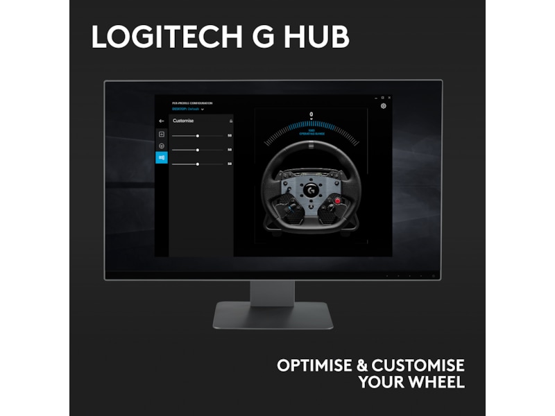 Logitech G PRO Racing Wheel PS/PC Ratt og pedaler