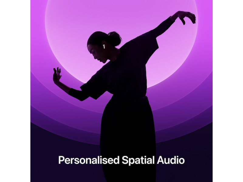 Apple AirPods 4 trådløse ørepropper, In-Ear (hvit) -B-Grade Demo annet i lyd & bilde