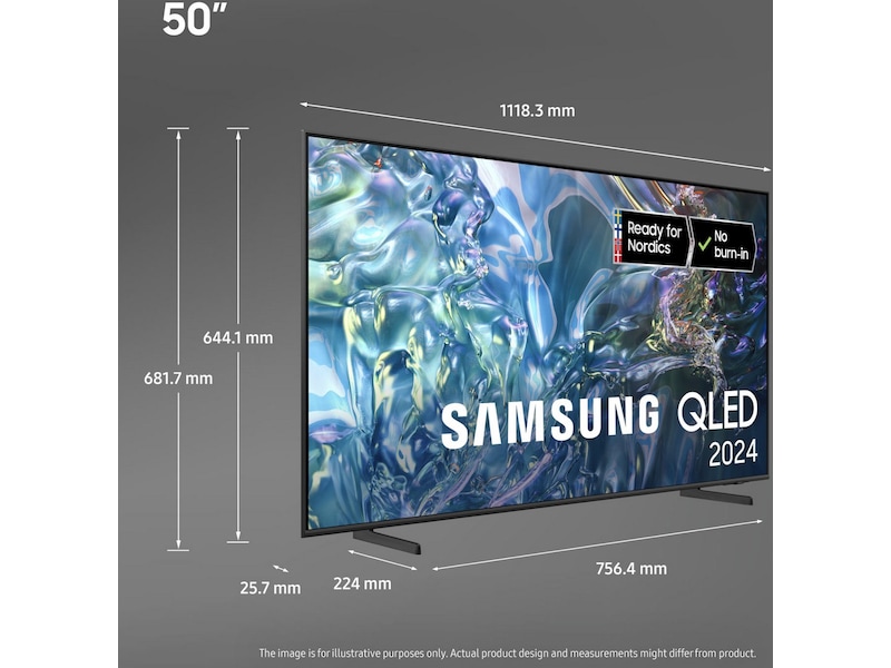 Samsung 50" Q60D QLED 4K TV TQ50Q60D -B-Grade Demo TV/projektor