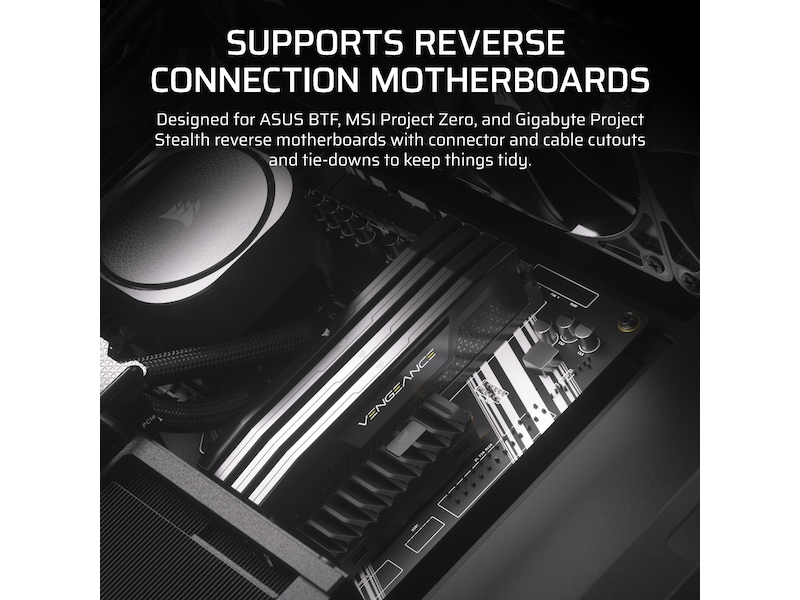 Corsair FRAME 4000D Mid-Tower (sort) Midi tower