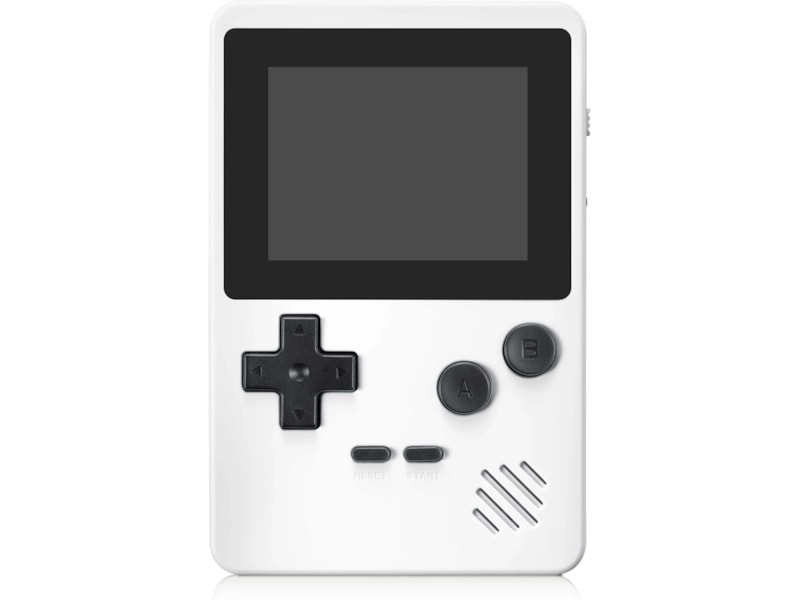 Gaming Tech CT-885 8-bit portabel spillkonsoll (hvit) Håndholdte spillkonsoller