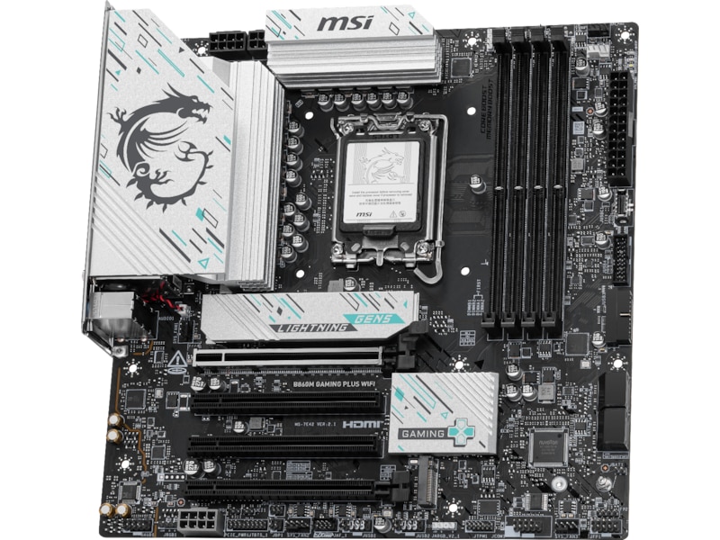 MSI B860M GAMING PLUS WIFI Hovedkort Intel Socket