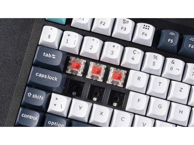 Keychron Q3 MAX 80% Trådløst Tastatur Brown Switches -B-Grade Demo tastatur