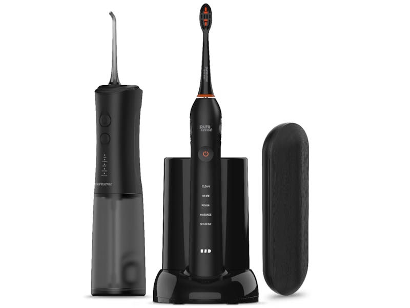 Puresense Dental C Sonic Brilliant Bundle (sort) Elektriske tannbørster