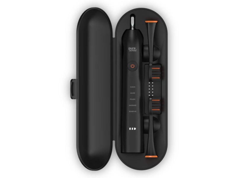 Puresense Dental C Sonic Brilliant Bundle (sort) Elektriske tannbørster