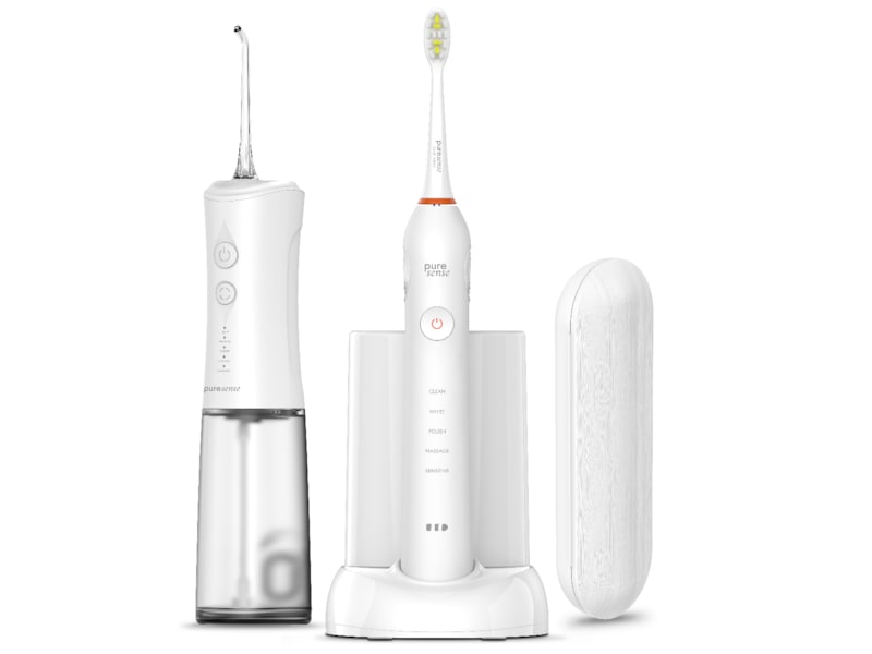 Puresense Dental C Sonic Brilliant Bundle (hvit) Elektriske tannbørster