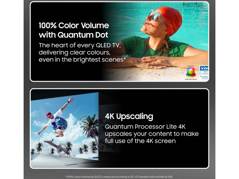 Samsung 75" Q60D QLED 4K TV TQ75Q60D -B-Grade Demo TV/projektor