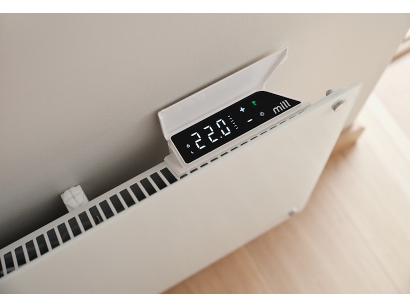 Mill Glass Smart WiFi Gen 4 panelovn 700W (hvit) Panelovner