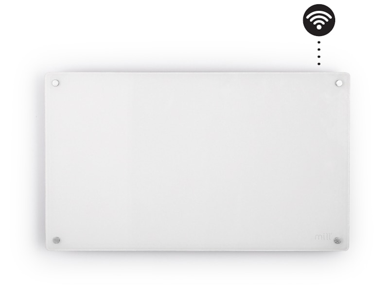 Mill Glass Smart WiFi Gen 4 panelovn 700W (hvit) Panelovner