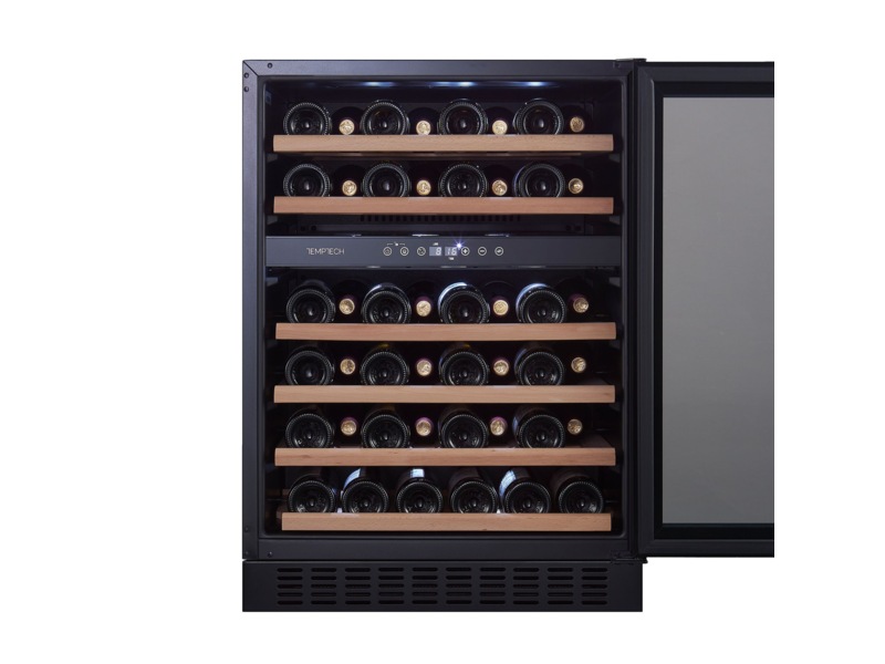 Temptech Classique CLX60DB vinskap (46 flasker) -B-Grade Demo hvitevarer